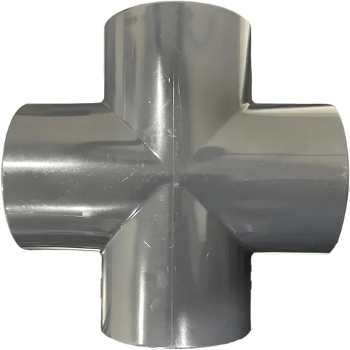 Vista 7 de ERA, Schedule 80 PVC, Cross Fitting, Serie 820, Conexión de enchufe (1/2")