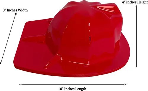 Vista 4 de Casco de bombero infantil (paquete de 12 piezas)