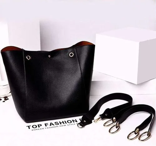 Vista 6 de Pahajim Tote Handbags for Women Large Capacity Work PU Leather Bucket Purse Designer Satchel Hobo Shoulder Bags
