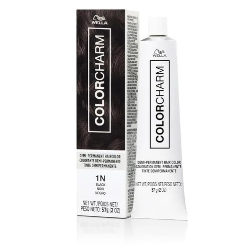 Vista 16 de COLORCHARM - Tinte permanente para el cabello, tinte para el cabello para cobertura de canas, añade brillo, 2 onzas Shea Butter Free of ammonia