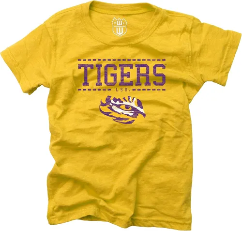 Vista 92 de Wes and Willy NCAA - Camiseta mezclada S/S para niñas