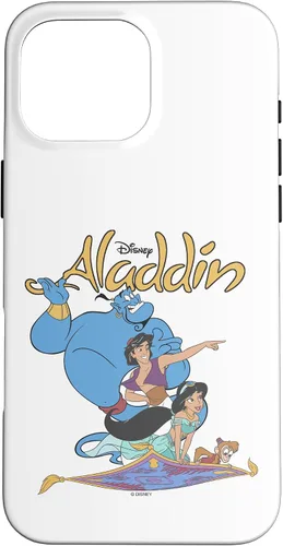 Vista 19 de Funda mágica para iPhone 16 Disney Aladdin Group Shot