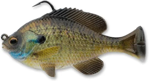 Vista 4 de Savage Gear Pulse Tail RTF Fishing Soft Bait Light Gill