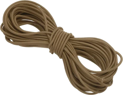 Vista 89 de PATIKIL Cuerda elástica elástica de 109 yardas (328.1 ft), cuerda elástica pesada de 0.059 in, albaricoque para manualidades, correas de gancho