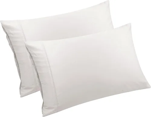 Vista 9 de PiccoCasa Isabelline - Juego de 2 fundas de almohada de tamaño Queen, súper suaves con cierre de cremallera, fundas de almohada 100% algodón