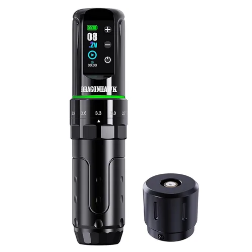 Vista 14 de Dragonhawk Kit de tatuaje inalámbrico L3 Motor Mcore-L3 Kit negro + 2