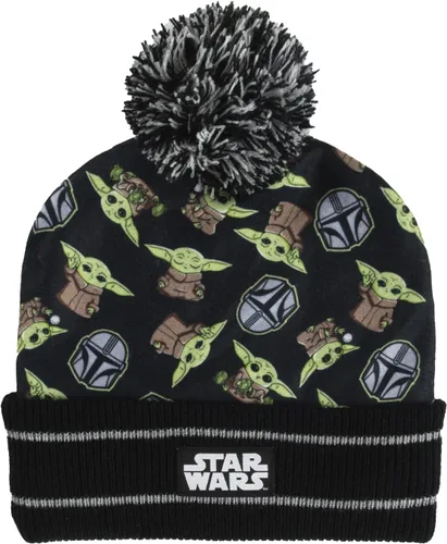 Vista 2 de Star Wars Mandalorian - Juego de gorro y guantes para niño
