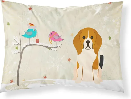 Vista 51 de Caroline's Treasures BB2515PILLOWCASE Between Friends Appenzeller Sennenhund - Funda de almohada de tela estándar, ligera, súper suave, fácil