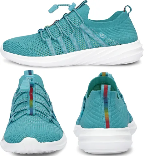 Vista 6 de VIFUUR Zapatos de agua para hombre y mujer, zapatos deportivos para playa, surf, caminar, kayak, barco, piscina
