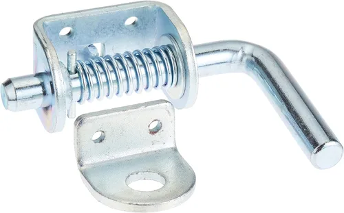 Vista 3 de Buyers Products B2595SH - Conjunto de pestillo de resorte con mango de 2-3/8 pulgadas, pasador de pestillo con resorte de 1/2 pulgadas sin Sin