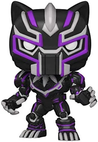 Vista 2 de POP Marvel: Marvel Mech - Cabeza de vinilo de Pantera Negra, multicolor, estándar