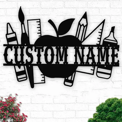 Vista 85 de Letrero de metal personalizado con nombre de camión, semirremolque, arte de pared para valla de garaje, patio, decoración al aire libre, letrero