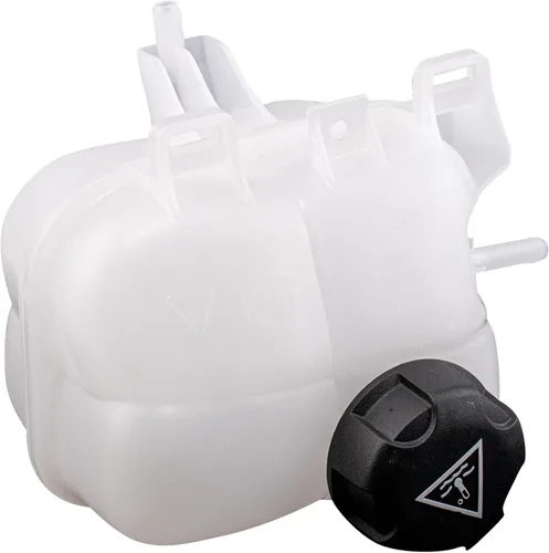Vista 178 de TRQ Botella de desbordamiento del tanque de expansión del depósito de refrigerante del radiador compatible con Ram ProMaster City CH3014192 2015-2022
