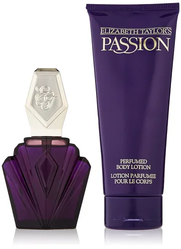 Vista 6 de Elizabeth Taylor Passion, juego de regalo de 2 piezas para mujer