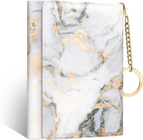 Vista 8 de Nipichsha Cartera para mujer, pequeña cartera para tarjetas de crédito para mujer, cartera delgada con tarjetero RFID, Moda