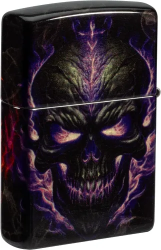 Vista 2 de Zippo Encendedor: Calavera Flaming - 540 Fusion 81706