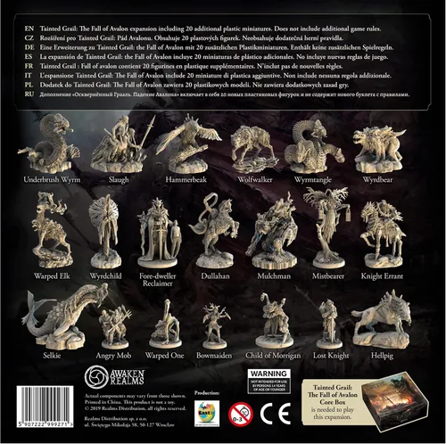 Vista 2 de Tainted Grail The Fall of Avalon Monsters of Avalon MINIATURES ACTUALIZACIÓN - Mejora tu juego con miniaturas detalladas. A partir de 14 años, 1-4