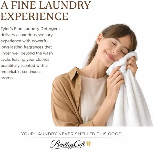 Vista 5 de Tyler Glam Wash - Detergente para ropa, Diva, líquido, 16 onzas líquidas HE Safe con bolsa para secadora h1