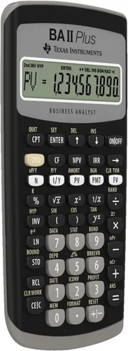 Vista 4 de TEXBAIIPLUS - Texas Instruments BA-II Plus Adv. Calculadora financiera