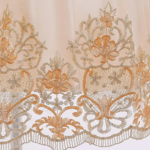 Vista 6 de Vestidos de flores para niñas TTYAOVO. Vestido para bodas de princesa para niñas pequeñas.