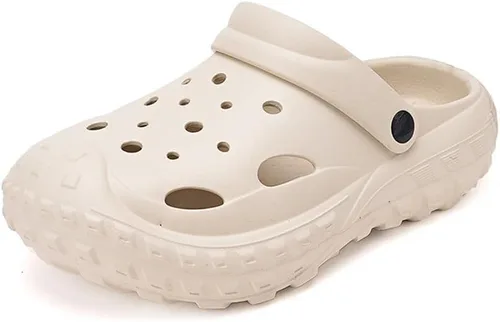Vista 11 de Zuecos de jardín para hombre y mujer, con soporte de arco, suela gruesa, unisex, ligeros, de secado rápido, cómodos, zapatos de agua, zapatos