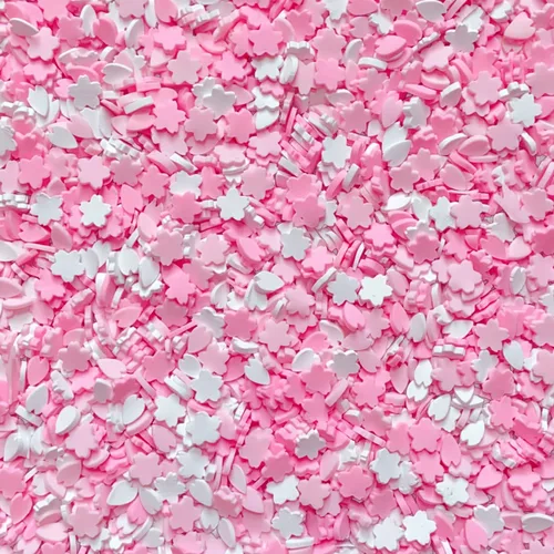 Vista 30 de EHOPE - Rodajas de arcilla de polímero blancas con forma de copo de nieve para decoración de uñas, manualidades DIY, pasteles, fundas para teléfono