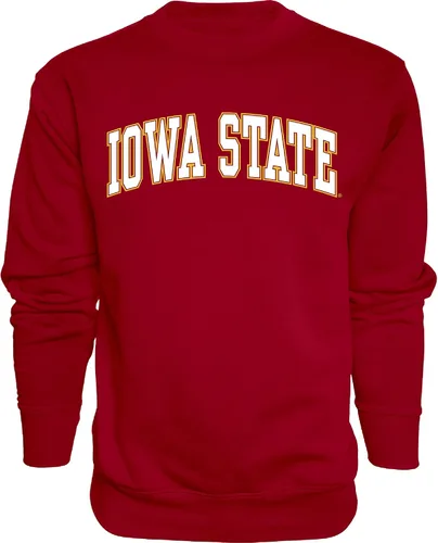 Vista 41 de Blue 84 NCAA sudadera de cuello redondo con arco y colores de equipo para hombre