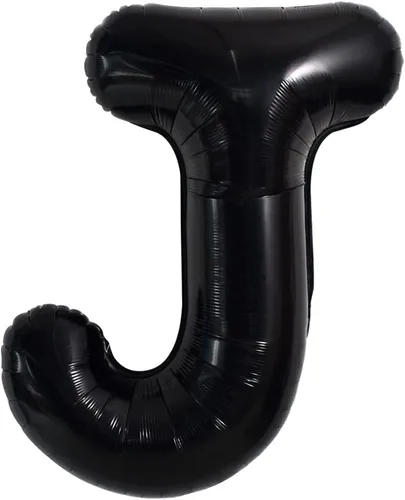 Vista 50 de TONIFUL Globos grandes de helio de letras B negras grandes de 40 pulgadas, globos de aluminio Mylar para decoración de suministros de fiesta
