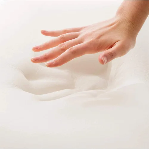 Vista 5 de Foamma Colchón de espuma viscoelástica de viaje de 7 x 35 x 79 pulgadas, funda de algodón orgánico lavable, fabricado en Estados Unidos, cómodo