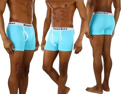 Vista 3 de ToBeInStyle Paquete múltiple de calzoncillos tipo bóxer de alto rendimiento para hombre