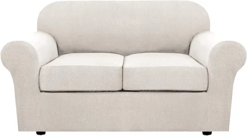 Vista 30 de H.VERSAILTEX Fundas de Sofá Elásticas para Cojines Fundas de Sofá para Muebles de Sala Fundas Protectoras