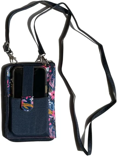 Vista 5 de CARTERA DE TELÉFONO CRUZADO CAMBRIDGE CON BLOQUEO RFID Púrpura