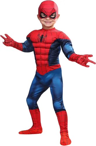 Vista 2 de Rubie's - Disfraz infantil de Spider-Man de Marvel