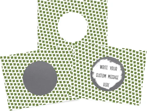 Vista 23 de My Scratch Offs 20 Boletos Dorados para el Día de San Patricio Haz tus propias Tarjetas de Rascar DIY con Adhesivos de Rascar para Boletos de Rifa