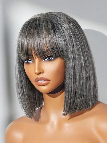 Vista 23 de Luvme Hair Ultra Confortable, de Colocación Rápida y Fácil, Corte Pixie Corto con Flequillo de 12.7 cm, con Tapa de Algodón Amistosa con la Piel