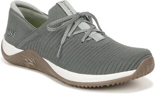 Vista 4 de Ryka Tenis Echo Knit Fit sin cordones para mujer
