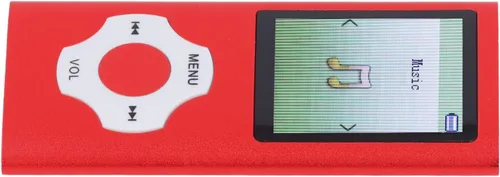 Vista 2 de Reproductor de MP3 de 32 GB, 180 mAh MP4 Player 5.0 Pantalla de 1.8 pulgadas para exteriores (rojo)
