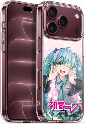 Vista 67 de Head Case Designs Licencia Oficial Hatsune Miku Gráficos Lindos Carcasa de Gel [Protección de Grado Militar] Compatible con Apple iPhone 7 CUTE