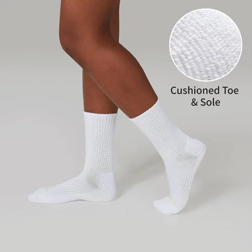 Vista 4 de MONFOOT Calcetines deportivos para hombre y mujer, 4-8 pares, paquete múltiple