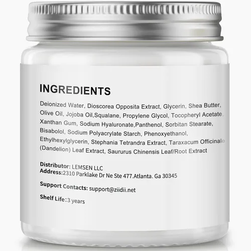 Vista 7 de ZIIDII Wild Yam Cream - Crema equilibrante natural para mujeres, apoyo calmante para el bienestar de la mediana edad, nutre e hidrata profundamente