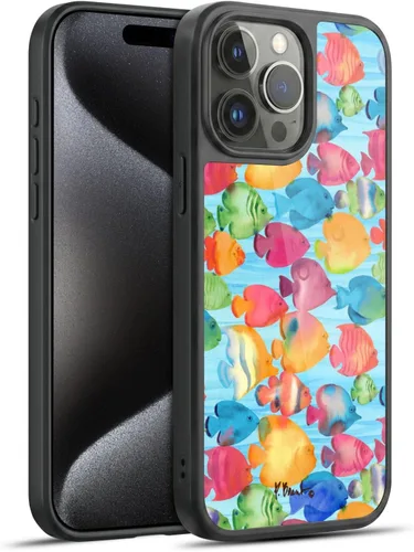 Vista 74 de Head Case Designs Officially Licensed Paul Brent Agate Mermaid Coastal Gel Armor Case [Military Grade Drop Protection] Compatible with Apple iPhone
