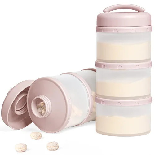 Vista 11 de Termichy - Dispensador de fórmula apilable portátil: contenedor de leche en polvo para llevar