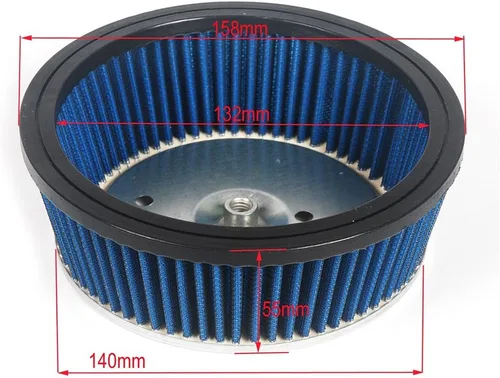 Vista 2 de HIFROM Reemplazo del filtro de aire de alto rendimiento para la motocicleta HD-0800 Parte # 2944299A 2944299B 2944299C 2944299D 2944299E 2001-2008