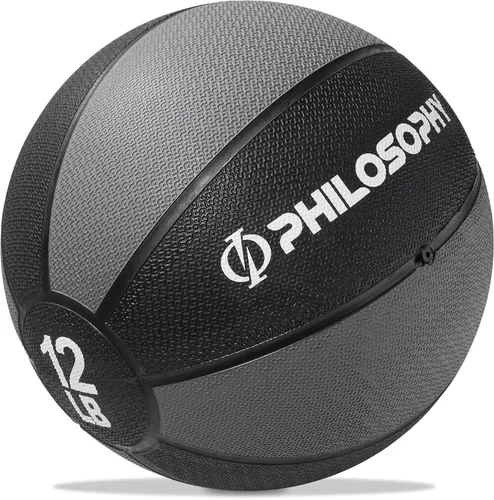 Vista 8 de Philosophy Gym Balón medicinal - Pelota antideslizante de fitness