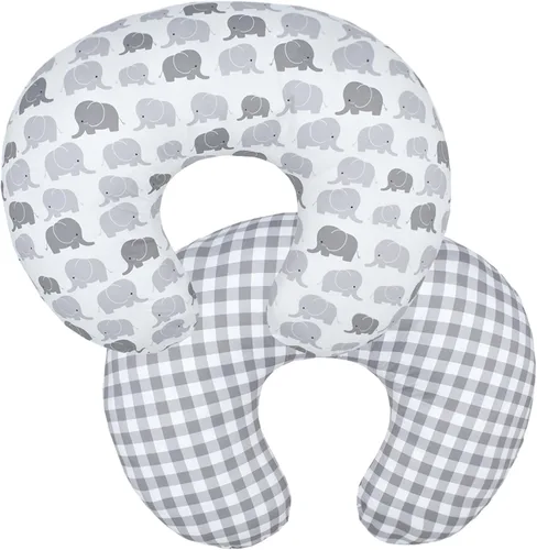 Vista 7 de Winmany Funda de almohada de lactancia para bebé, funda de almohada extraíble para lactancia materna, lindo patrón para niñas y niños, funda