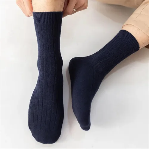 Vista 4 de TRENIS Winter Socks Men Towel Cold Snow Winter