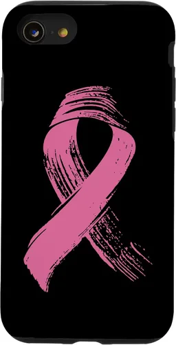 Vista 18 de iPhone 16 Cinta Rosa Cáncer de Mama - Estuche de Concientización sobre el Cáncer de Mama