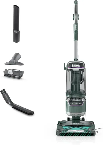 Vista 4 de Shark DETECT Lift-Away Aspiradora vertical con cable con tecnología Detect, cepillo autolimpiante para evitar enredos de cabello, sello completo