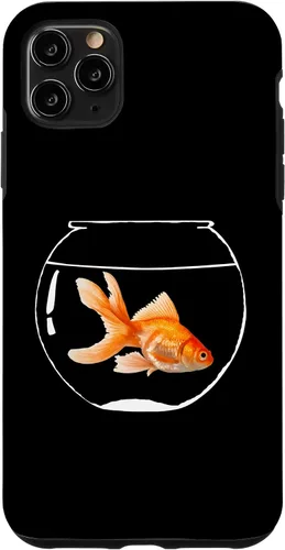 Vista 13 de iPhone 16 Goldfish Bowl Fish Fantail Goldfish Estuche para acuario de agua dulce