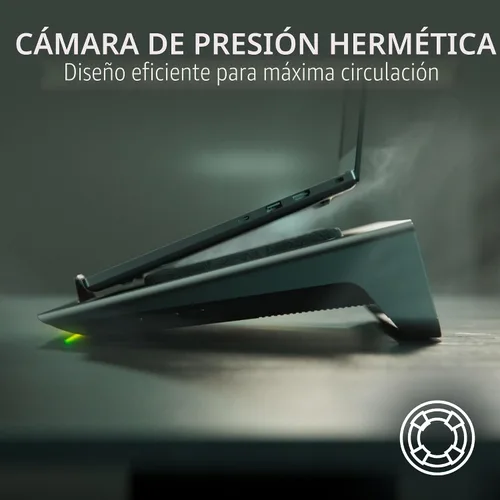 Vista 3 de Razer Almohadilla de enfriamiento para laptop Adaptativa, control